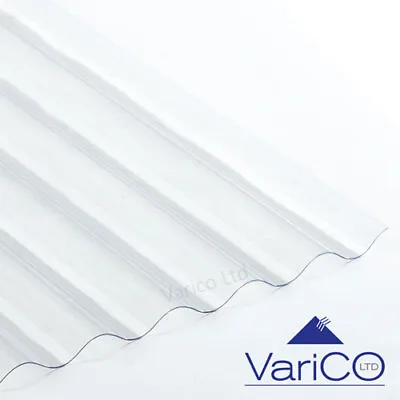Suntuf Corrugated Polycarbonate Roofing Sheets - Strong Plastic Roof Panels • 29.50£