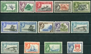 #EXING (02692) Gilbert & Ellice 1939/55 Soggetti vari Yvert 38/49+43a+46a MNH** - Imagen 1 de 2