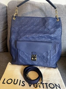 AUTH Louis Vuitton Empriente Leather Monogram Métis Hobo 2 Way Bag with Dust Bag - Picture 1 of 20