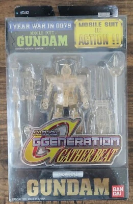 Bandai MIA MSIA Gundam Action Figure RX-78-2 Gundam Clear Crystal G Generation - Image 1 of 4