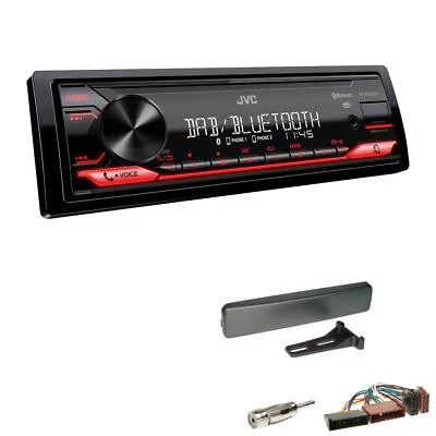 JVC Digital Auto Radio Bluetooth DAB+ USB für Jaguar S-Type bis 2002 silber - Bild 1 von 4
