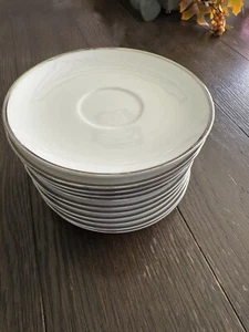 Noritake China Silverdale Teetasse Untertasse Teller (BDR) - Bild 1 von 5