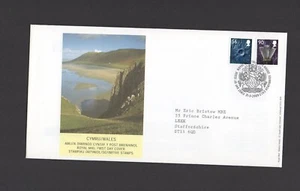 RARO!  2009 GALES 56p 90p Regionales FDC dirigido a ERIC BRISTOW MBE DARTS - Imagen 1 de 1