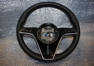 LENKRAD LEDERLENKRAD MERCEDES BENZ W223 CLS W257 W213 W238 DSG SCHALTWIPPEN E131 - Picture 1 of 16
