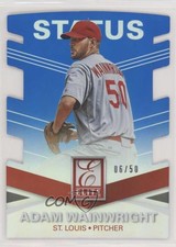 2015 Panini Elite Status Die-Cut /50 Adam Wainwright #71