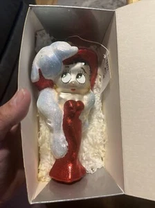 Kurt Adler Polonaise Vintage Betty Boop II NIB AP 876 Red Dress Komozja - Picture 1 of 11