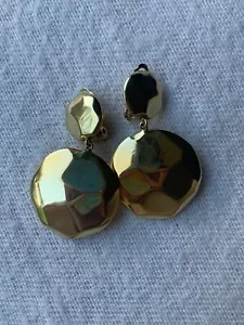 Ippolita 18k gold modern snowman clip on earrings - Picture 1 of 4