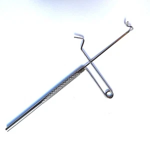 Stainless Steel Whip Finisher, size medium (4") fly tying tool - Picture 1 of 1
