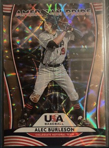 Joey Gallo / Alec Burleson 2020 Donruss American Pride Bronze #’d 250/999