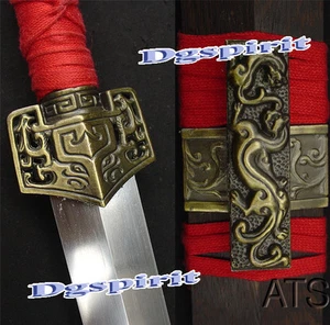 40.6" Sharp Battle Ready Hand Forged Chinese Han Sword Jian - Picture 1 of 4