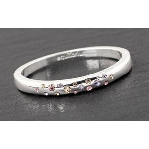 Equilibrium eleganter pastellversilberter moderner Armreif Valentinstag Muttertag - Bild 1 von 1