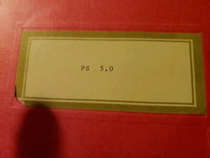 PS AUDIO 5.O OWNERS MANUAL ORIGINAL  - Picture 1 of 3