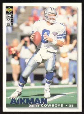 1995 Upper Deck Collector's Choice Troy Aikman #66 Dallas Cowboys - Image 1 of 2