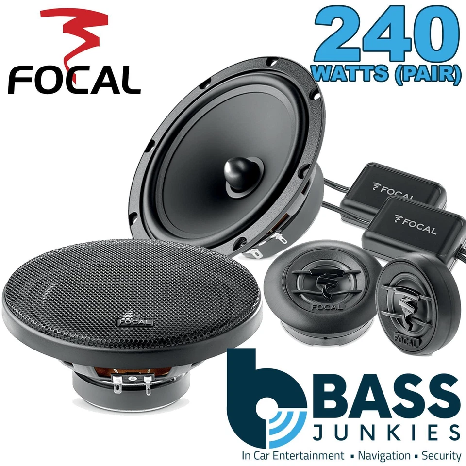Front Speakers 165 FOCAL AUDITOR ASE165 120W For VW SCIROCCO III