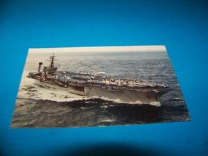 U.S.S. America (CV-66) Vintage Postcard - Picture 1 of 2