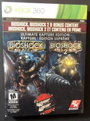 BioShock Ultimate Rapture Edition [ Complete Bioshock 1 + 2 ] (XBOX 360) NEW - Image 1 of 4