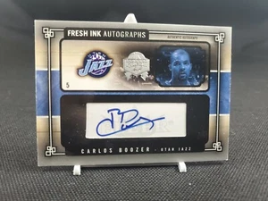 2004-05 Skybox Fresh Ink 99 Parallel 45/99 Carlos Boozer #FIA-CB2 Auto - Picture 1 of 2