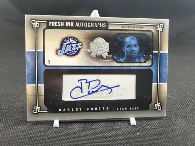2004-05 Skybox Fresh Ink 99 Parallel 45/99 Carlos Boozer #FIA-CB2 Auto - Image 1 of 2