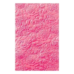 SPELLBINDERS 3DEmbossing Folder Club 3EOM-AUG24 5.5"x8.5" Floral Expressions - Picture 1 of 2