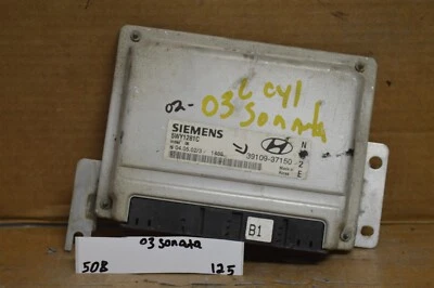 Hyundai Sonata 2002 2,7 L unidad de control de motor ECU 3910937150 módulo 125-5D8 Foto 1 de 3