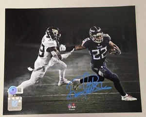 Derrick Henry Signed 8x10 Photo Tennessee Titans Football Beckett Auto Alabama - Picture 1 of 3