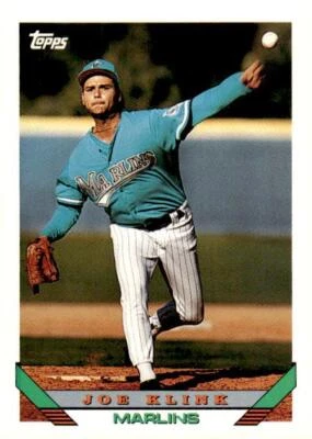 1993 Topps Traded #95T Joe Klink Florida Marlins - Image 1 of 2