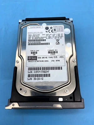 SUN 146GB 15K SCSI HDD W/Caddy, 540-6607 - Image 1 of 3