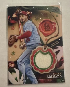 2024 Topps Holiday Nolan Arenado Jersey Relic #RC-NA - Picture 1 of 3