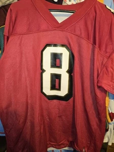 Vintage 90s Reebok San Francisco 49ers Steve Young 8 Reversible Jersey 48 XL - Picture 1 of 10