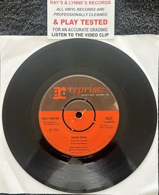 Nancy Sinatra - Sugar Town (GOOGLE PIXEL ADVERT) / Summer Wine 7'' INDIA VIDEO - Image 1 of 4