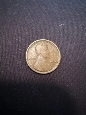 1914 Lincoln WHEAT Cent Penny 1c - Image 1 of 2