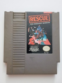 Rescue: The Embassy Mission (Nintendo, 1990) NES Game Cartridge Only 