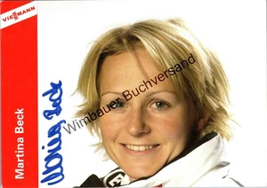Original Autogramm Martina Beck /// Autograph signiert signed signee Beck 312962 - Picture 1 of 2