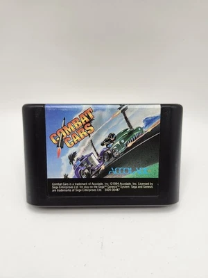 Combat Cars(世嘉 Genesis,1994)经过测试罕见完好复古卡带仅复古  — 第 1/4 张图片