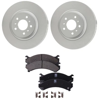 Front Brake Disc Rotors and Pads Kit For Cadillac DTS 2006 2007 2008 2009-2011 - Image 1 of 4