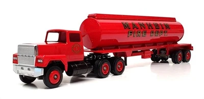 Winross 1/64 Scale WR022 - Ford Tanker Truck Manheim Fire Co. - Red - Image 1 of 4