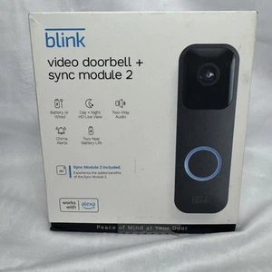 Blink Video Doorbell + Sync Module 2 - Picture 1 of 4