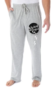 Harry Potter Pajama Pants Men's Mischief Managed Up To No Good Lounge Pants - Picture 1 of 4