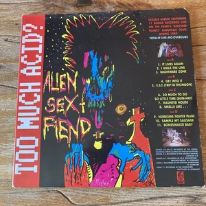 Alien Sex Fiend - Too Much Acid ? - Doppel-LP Vinyl von 1989 Germany - Bild 1 von 6