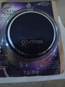 COVERGIRL & OLAY Pressed Powder ~ # 340 Light/Medium ~ NOS ~ Made In USA - Picture 1 of 10