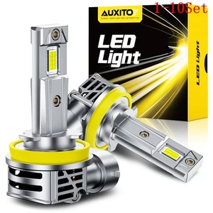 H11 LED Headlight Super Bright Bulbs 6500K White 60000LM High/Low Beam 1-10Set - Picture 1 of 12