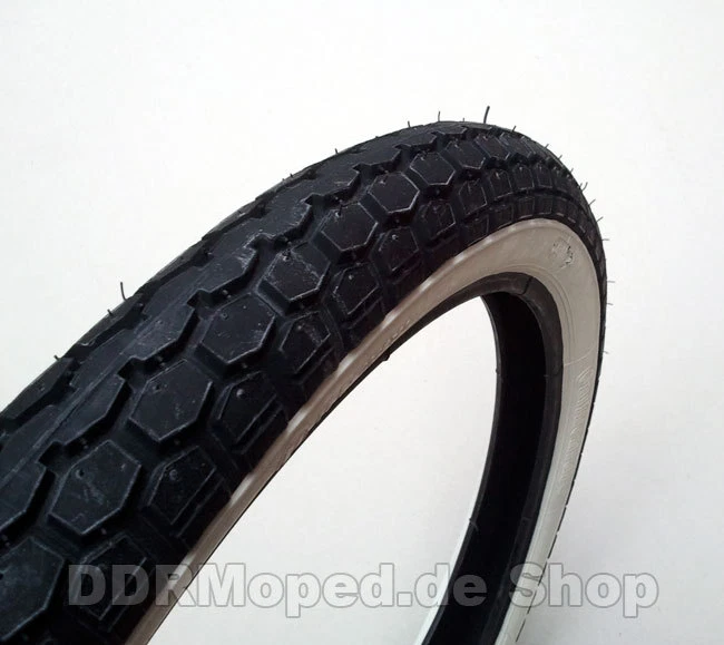 Pneumatici 2,00 -19 (23x2, 00) Continental Parete Bianca Look-Retrò Nuovo - Image 1 of 1