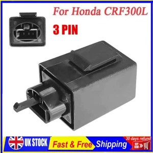 LED Indicator Flasher Relay 3 Pin For Honda Fast Flash Fix Replacement CRF300L - Picture 1 of 16