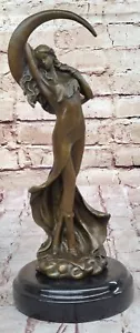 Aphrodite`s birth Venus sculpture Goddess cold cast bronze statue artifact Sale - Picture 1 of 10