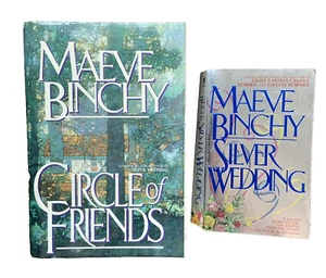 Maeve Binchy - Freundeskreis (1991 H/C) & Silberhochzeit (P/B) Historischer Rom - Bild 1 von 9