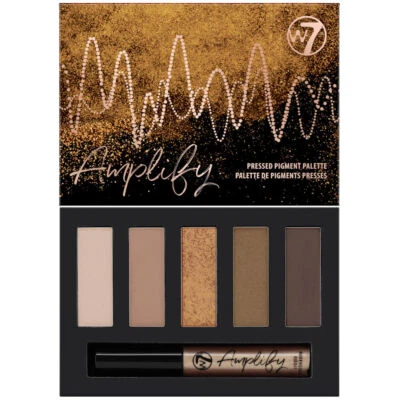 W7 Cosmetics Eyeshadow Palette - Amplify Power Trip Eye Glitter Matte Set Powder - Image 1 of 2