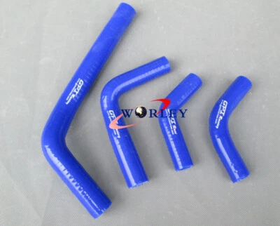 Manguera radiador silicona AZUL para HONDA CRF250X CRF250R 2004-2009 05 06 07 CRF250 Foto 1 de 4