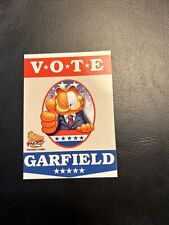 Jb11a Garfield Comic Strip 2004 Pacific #54 V If Garfield Were President He