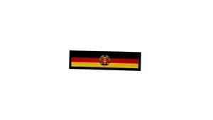 Patch Aufnäher Aufnäher bestickt bedruckt Flagge DDR DDR - Bild 1 von 1
