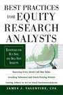 James Valentine Best Practices for Equity Research (PB) (Paperback)